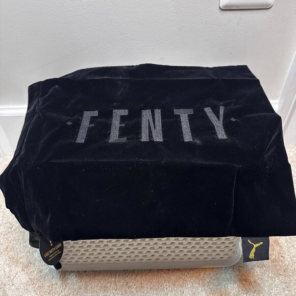 Puma X Fenty by Rihanna Women's 5.5 Creeper Bow Leather Platform Sandals - Picture 8 of 8